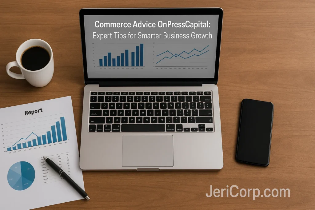 Commerce Advice OnPressCapital: Expert Tips for Smarter Business Growth